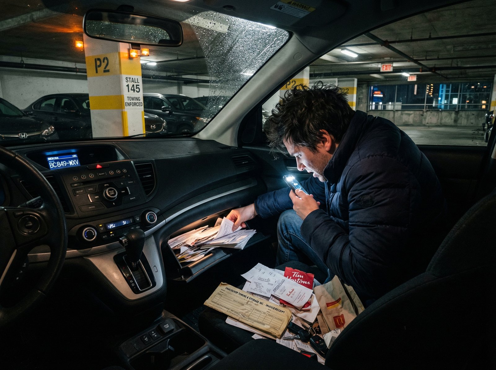 2026 ICBC Receipt Checklist for a Vancouver Towing Company Invoice