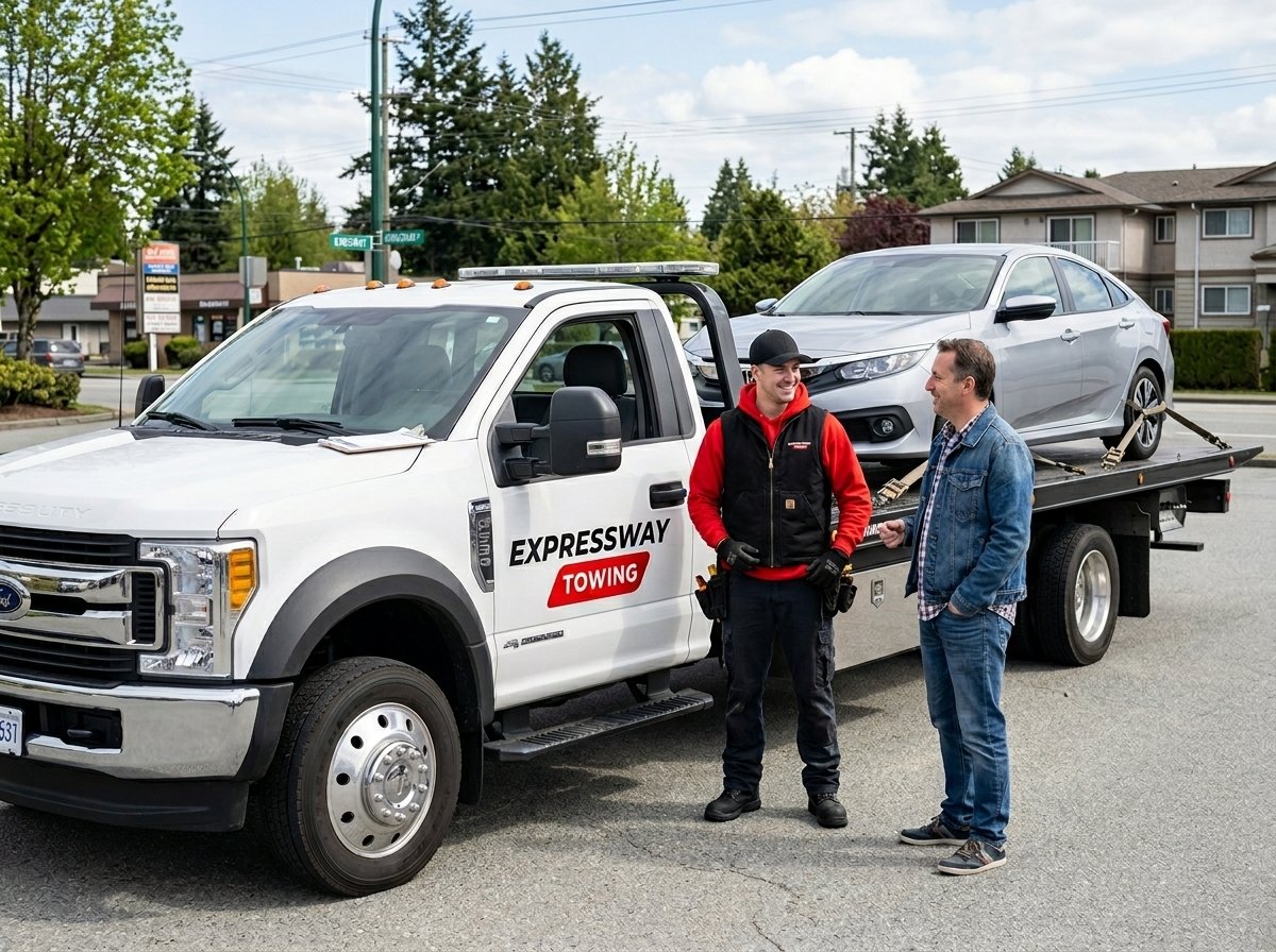 Flatbed Towing Services in Burnaby BC​​