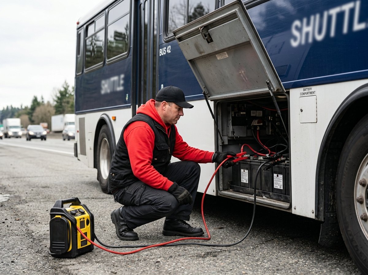 Heavy Vehicle Battery Boost Services​​