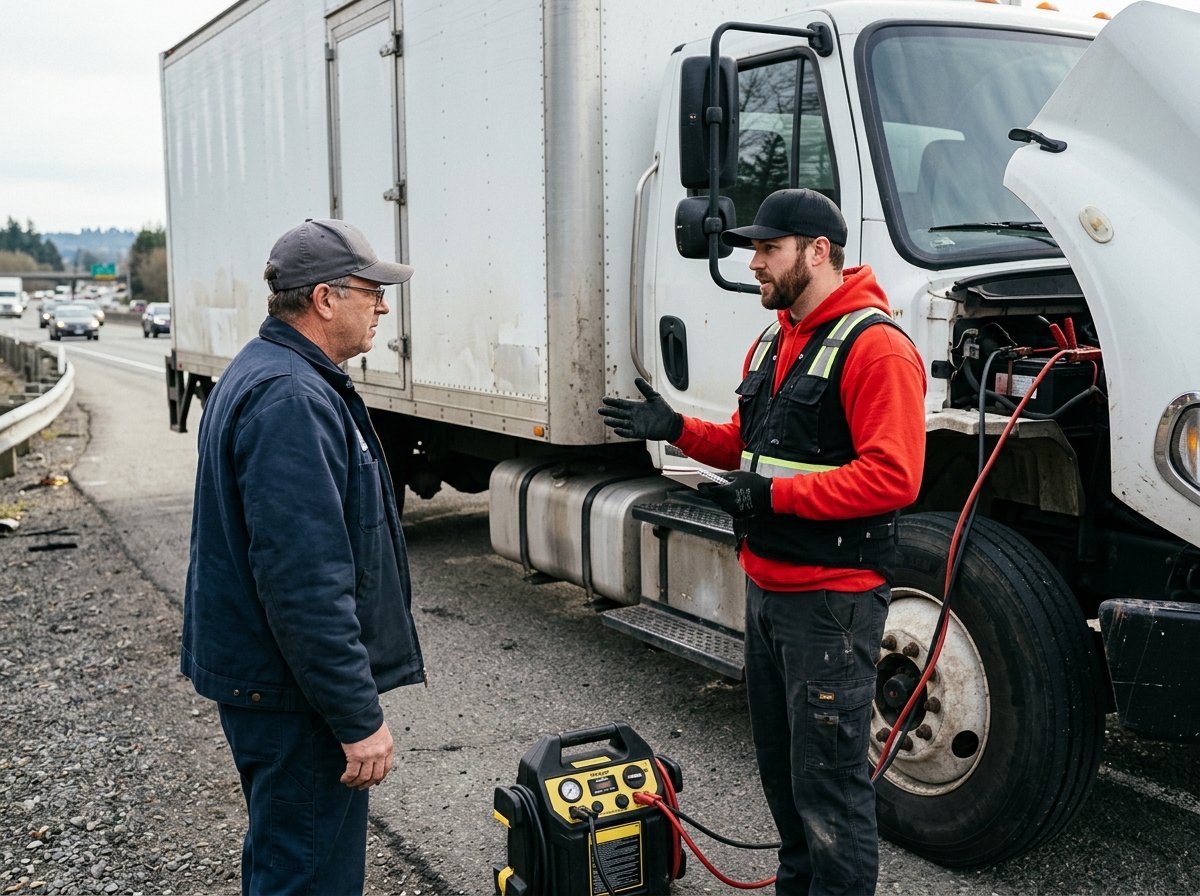 Heavy Vehicle Battery Boost Services​​