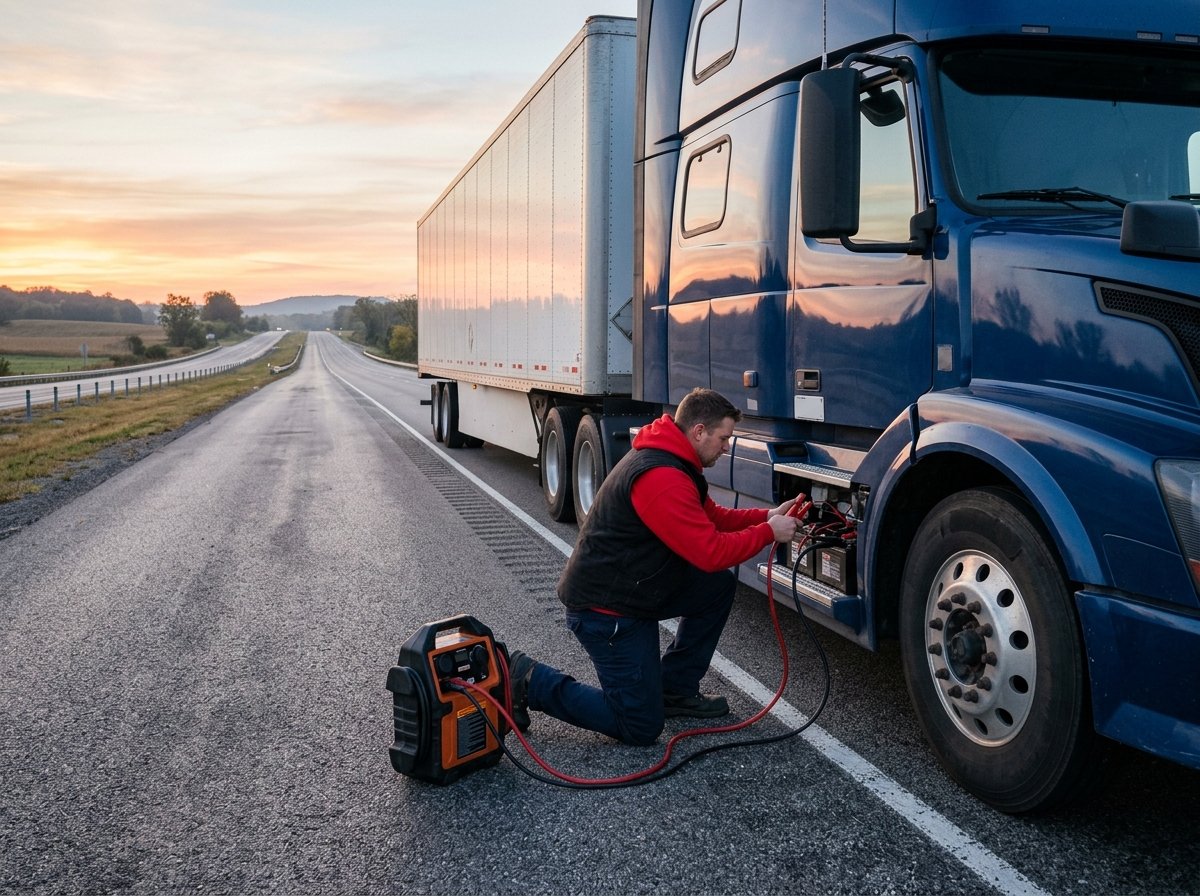 Heavy Vehicle Battery Boost Services​​