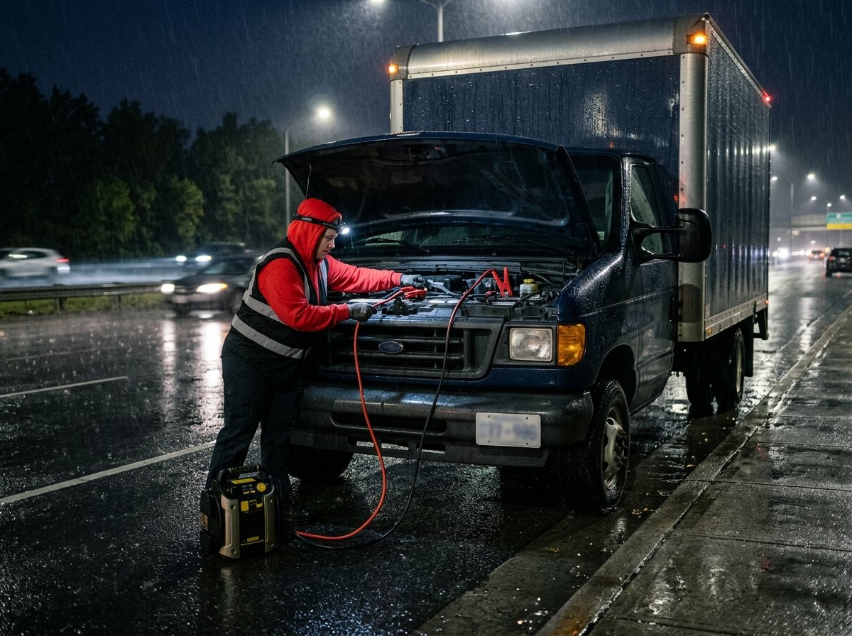 Heavy Vehicle Battery Boost Services​​