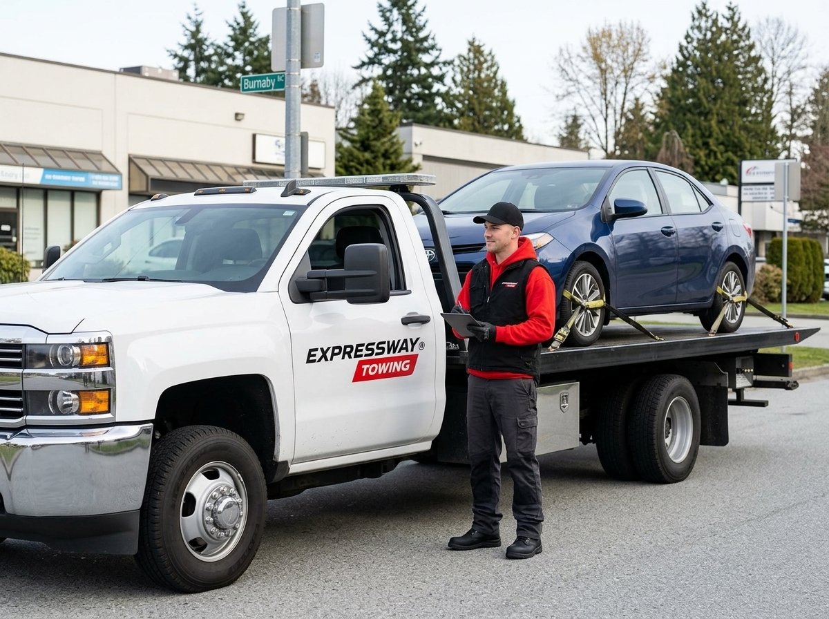 Light Duty Towing Services in Burnaby BC​​