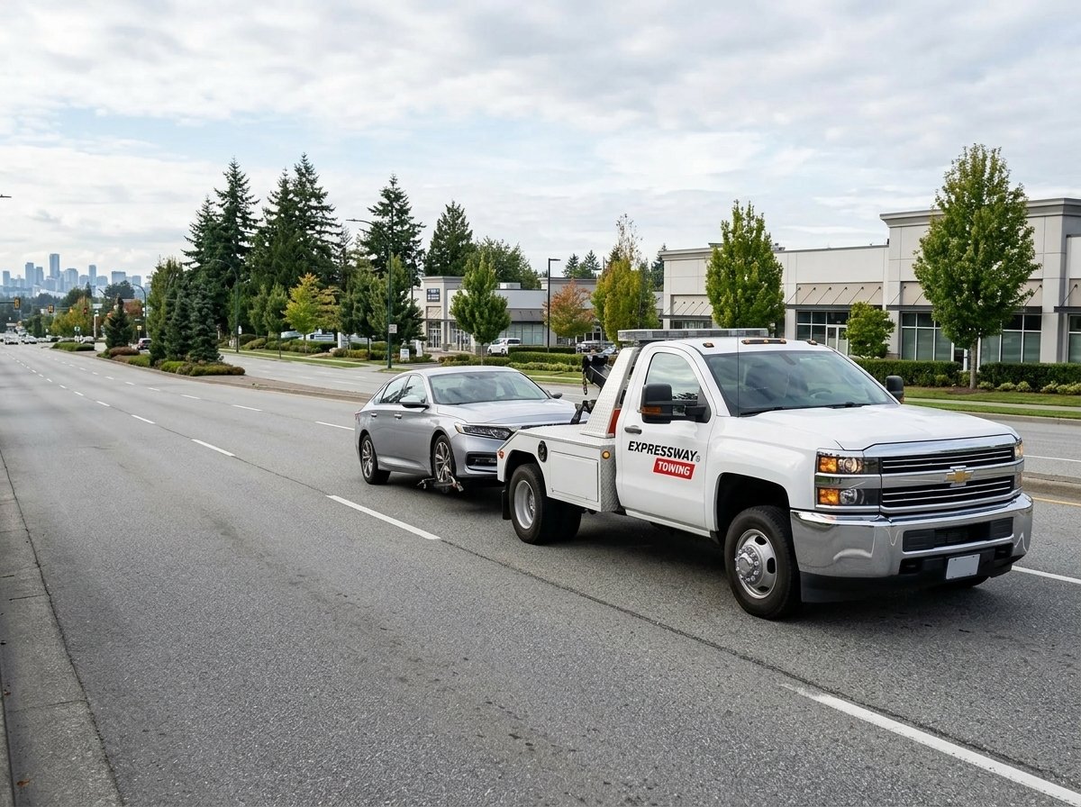 Light Duty Towing Services in Burnaby BC​​