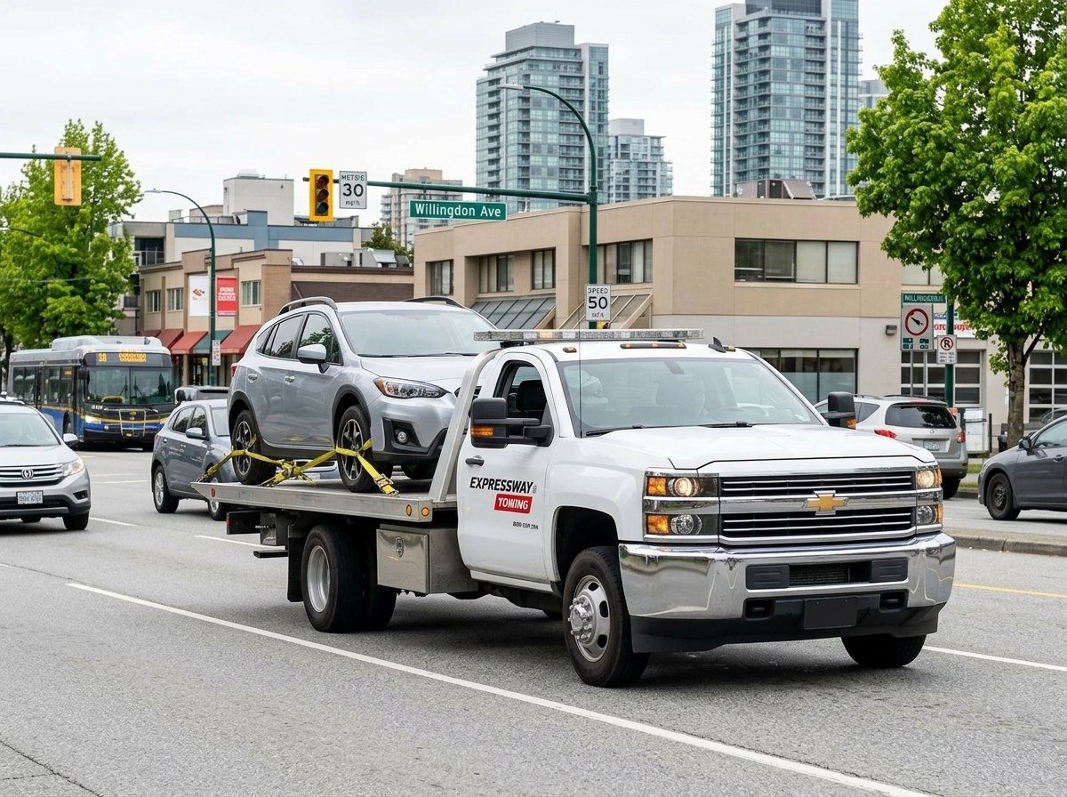 Light Duty Towing Services in Burnaby BC​​