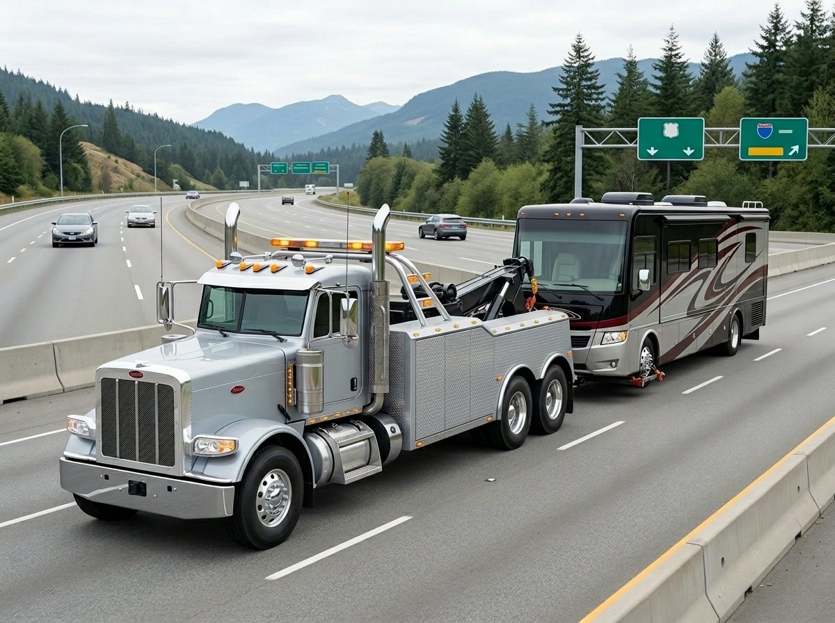 Motorhome Towing Services​​
