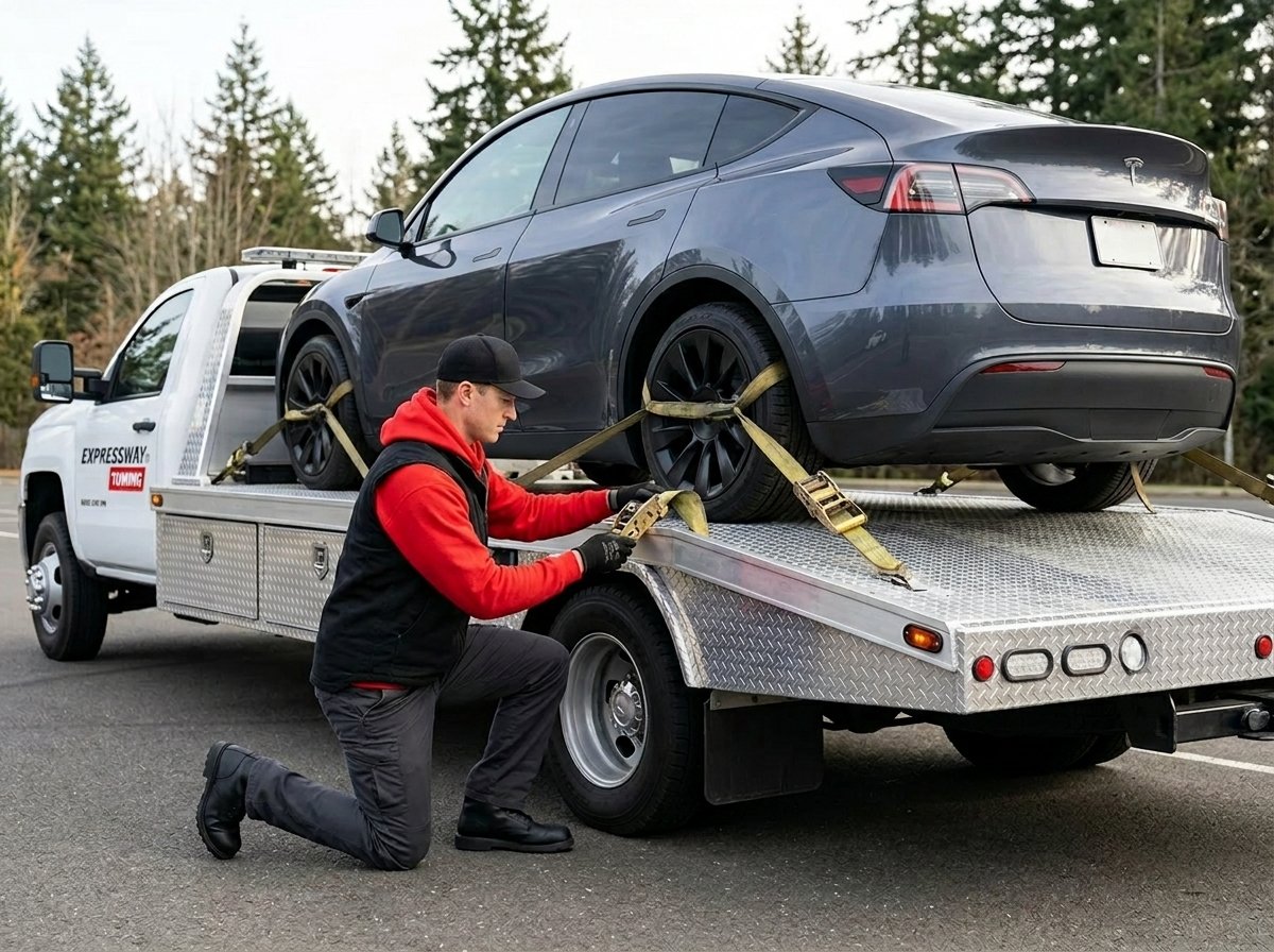Tesla Towing Services​​