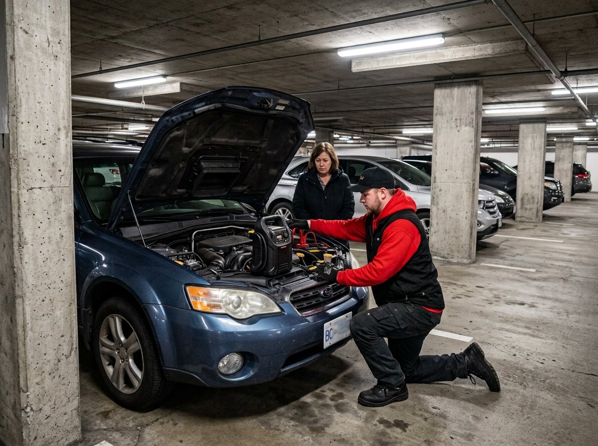 Car Battery Boost Services in Burnaby BC
