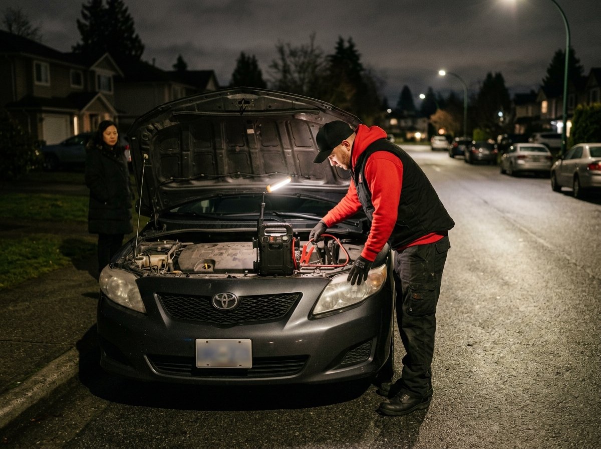 Car Battery Boost Services in Burnaby BC