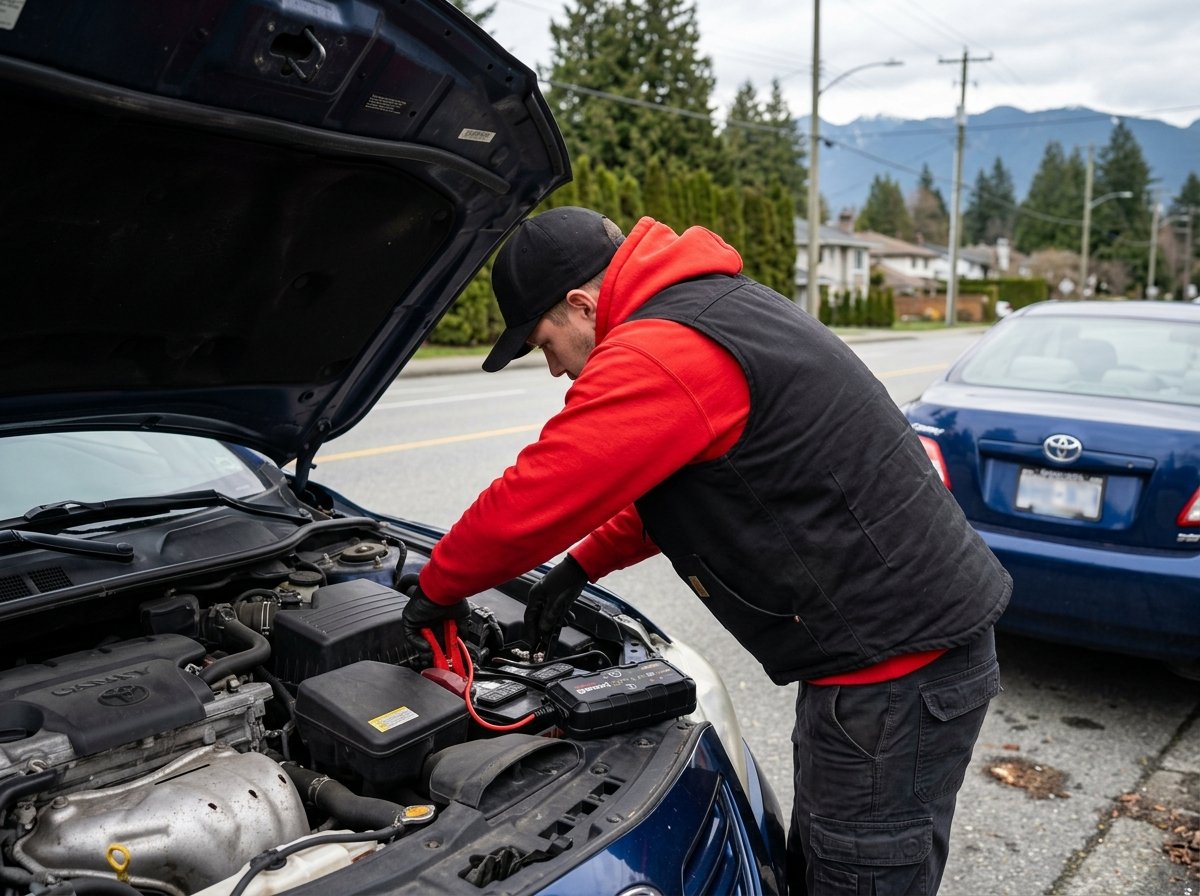 Car Battery Boost Services in Burnaby BC