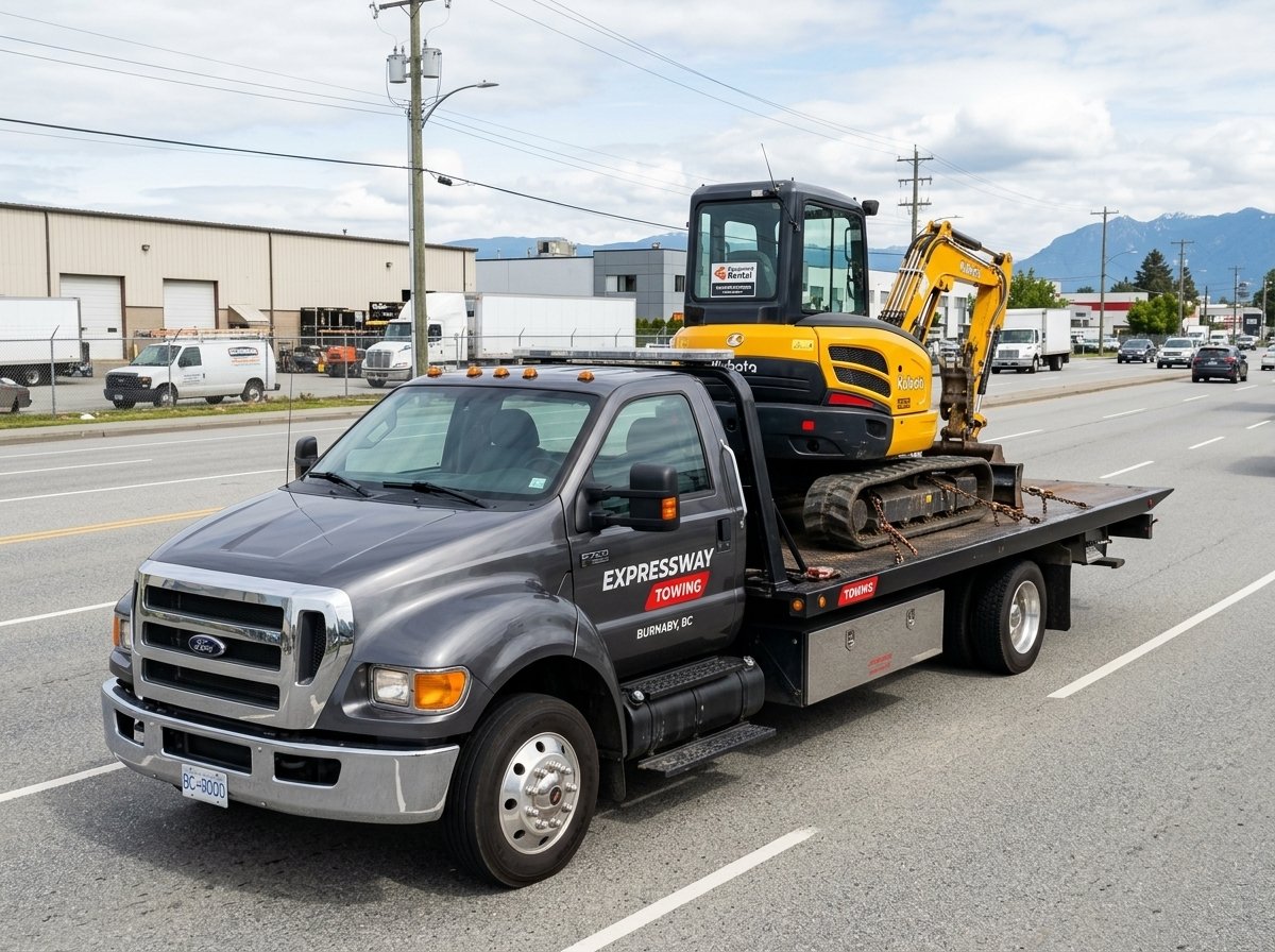 Equipment Towing Services in Burnaby BC​