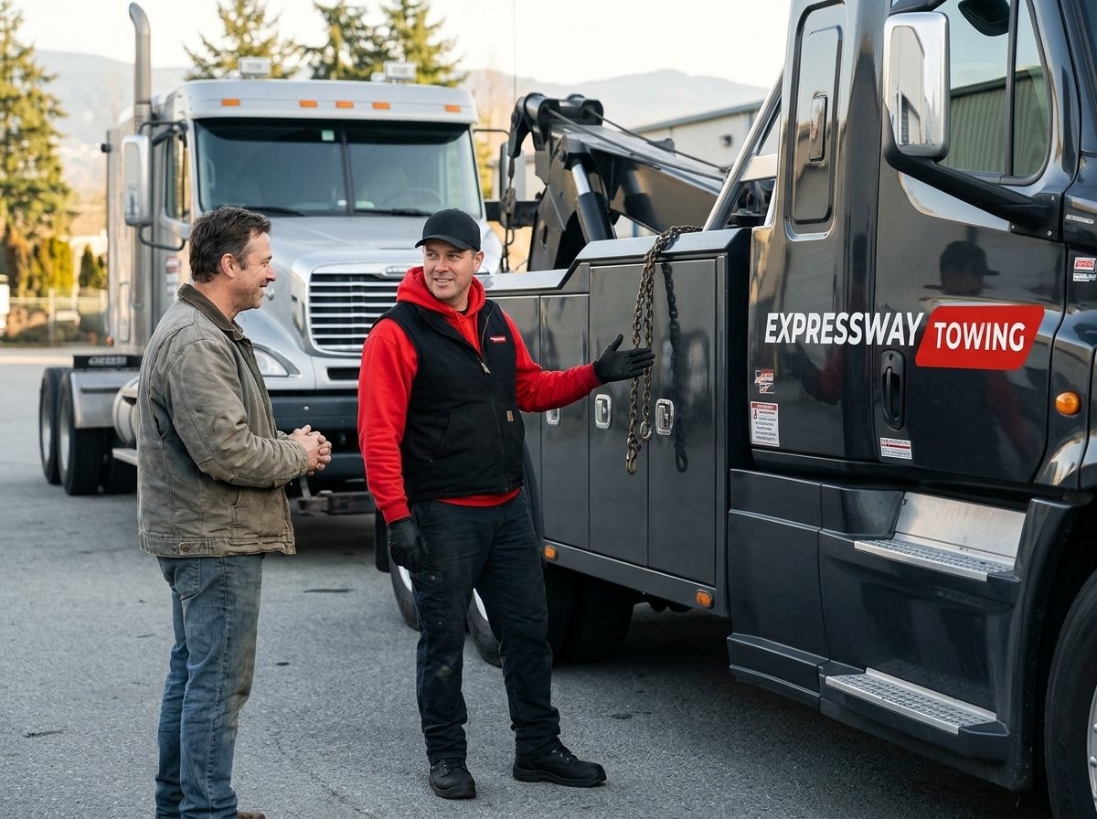Heavy Duty Towing Services in Burnaby BC​