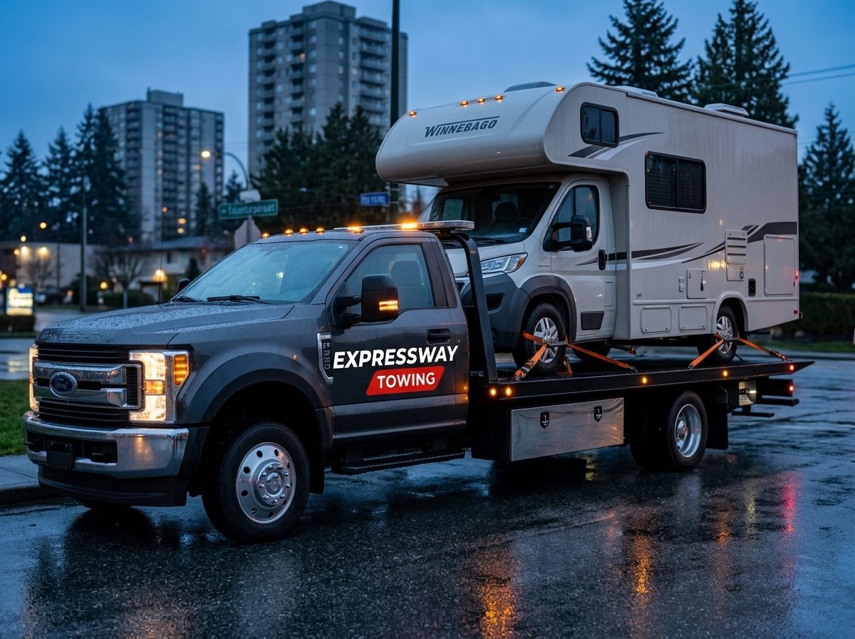 Heavy Duty Towing Services in Burnaby BC​