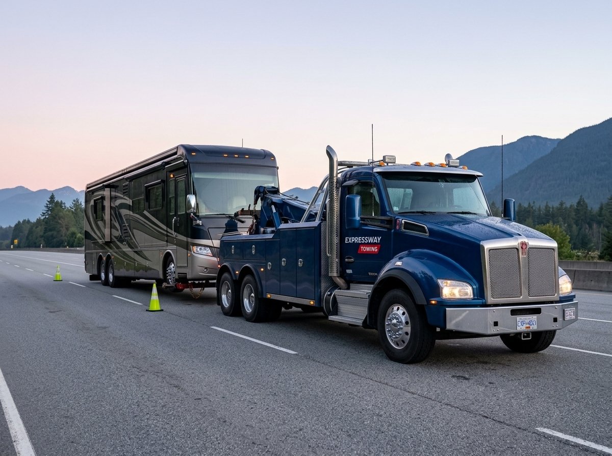 Heavy Duty Towing Services in Burnaby BC​