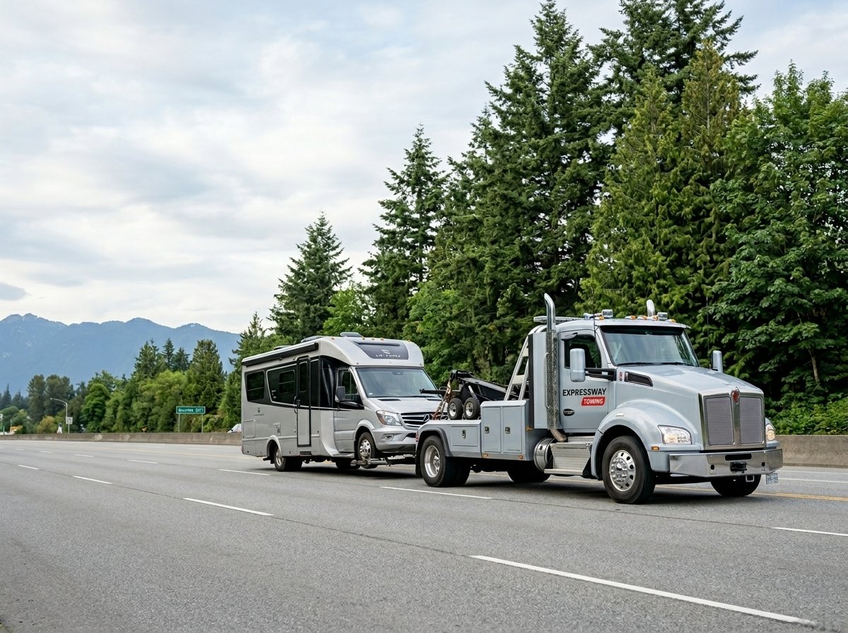 Heavy Duty Towing Services in Burnaby BC​