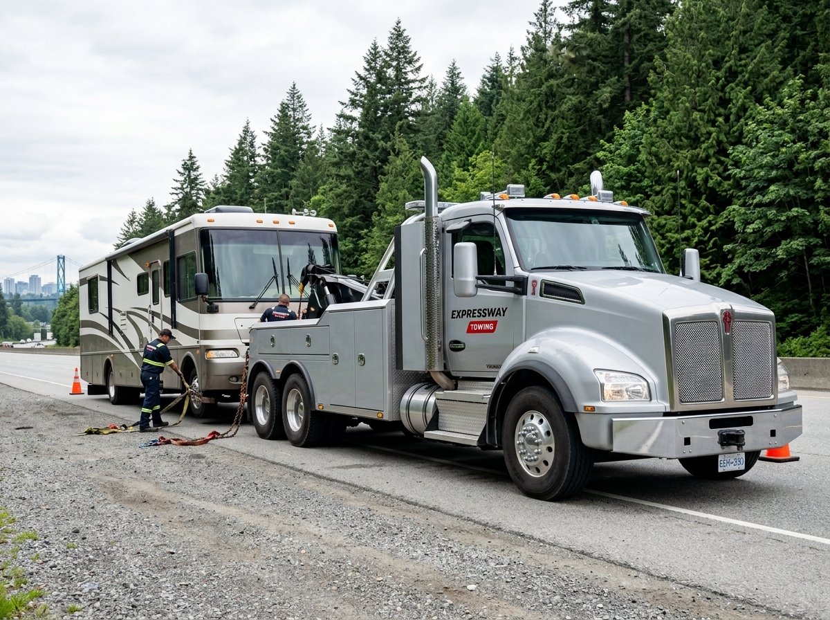 Heavy Duty Towing Services in Burnaby BC​