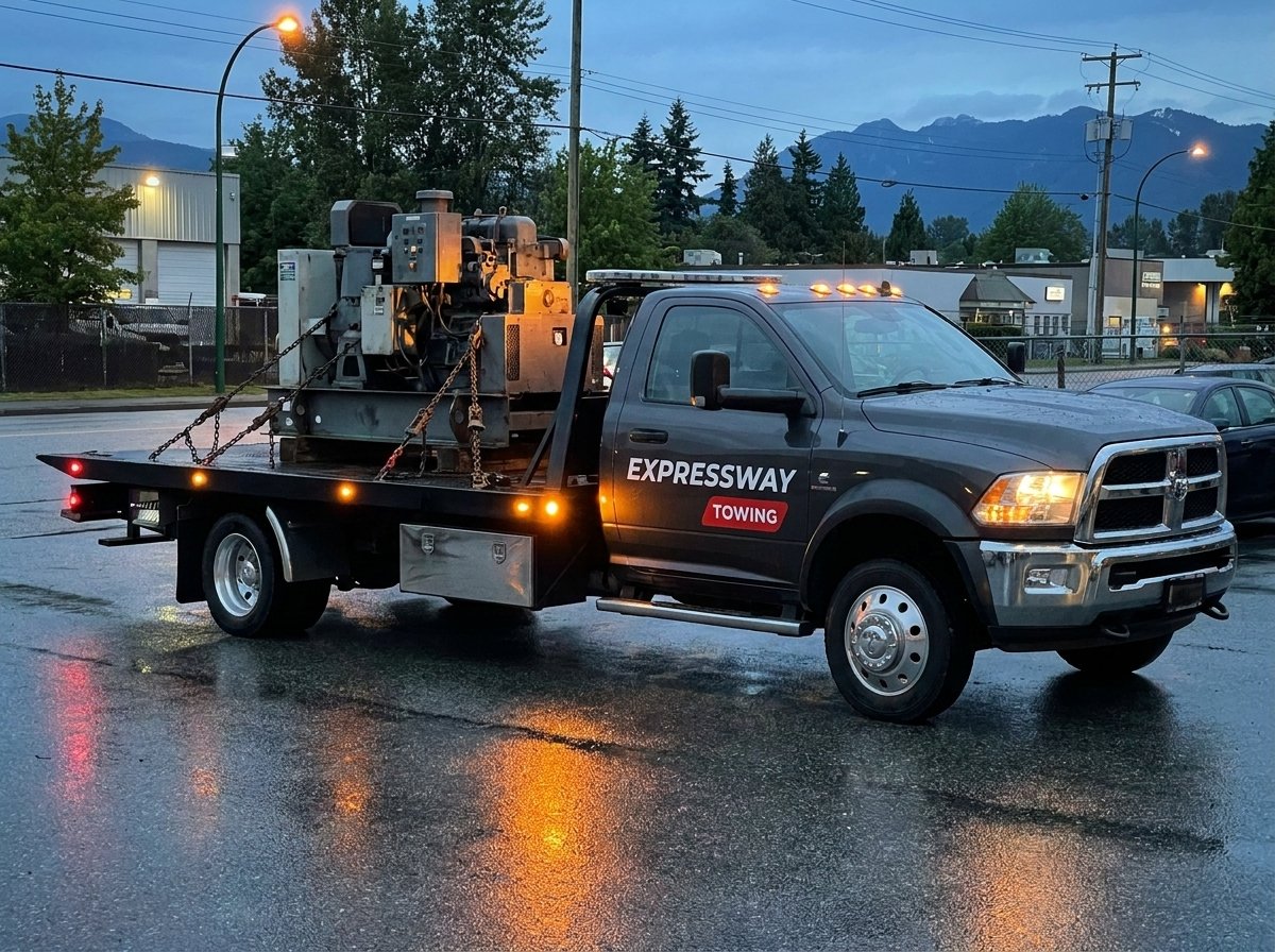 Machinery Towing Services in Burnaby BC​