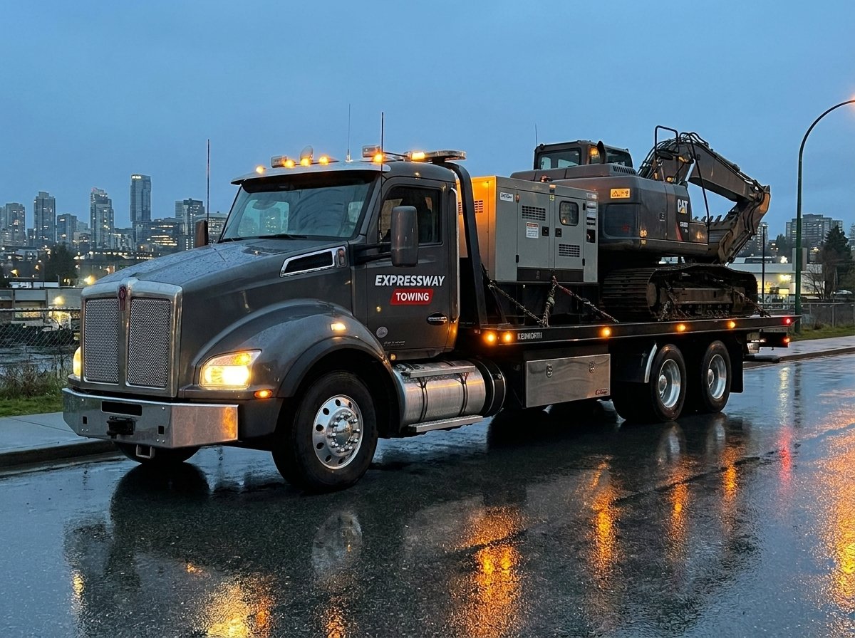 Machinery Towing Services in Burnaby BC​