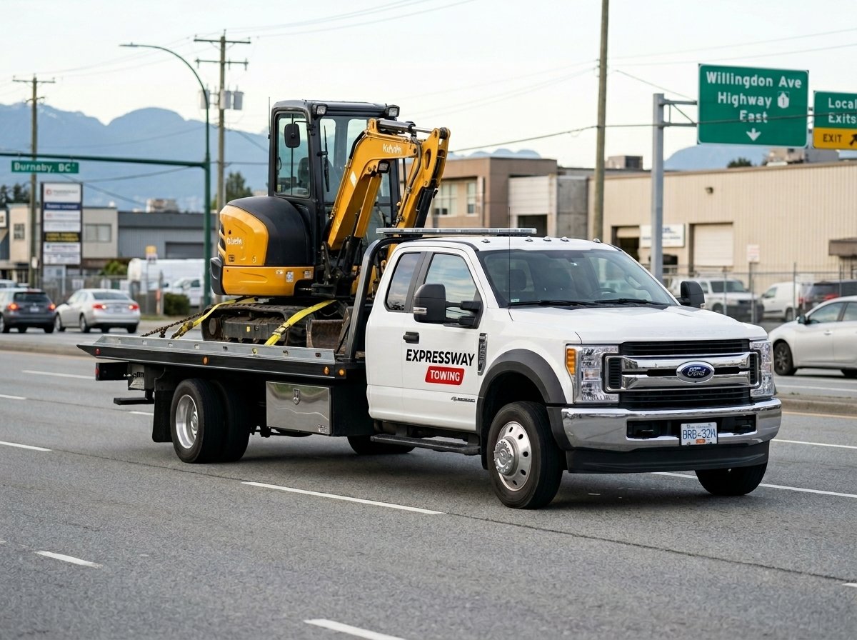 Machinery Towing Services in Burnaby BC​