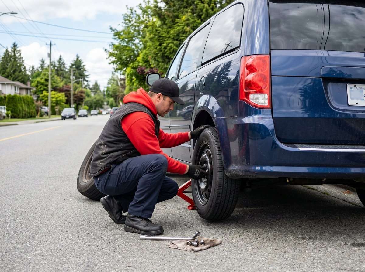 Mobile Tire Change Services in Burnaby BC