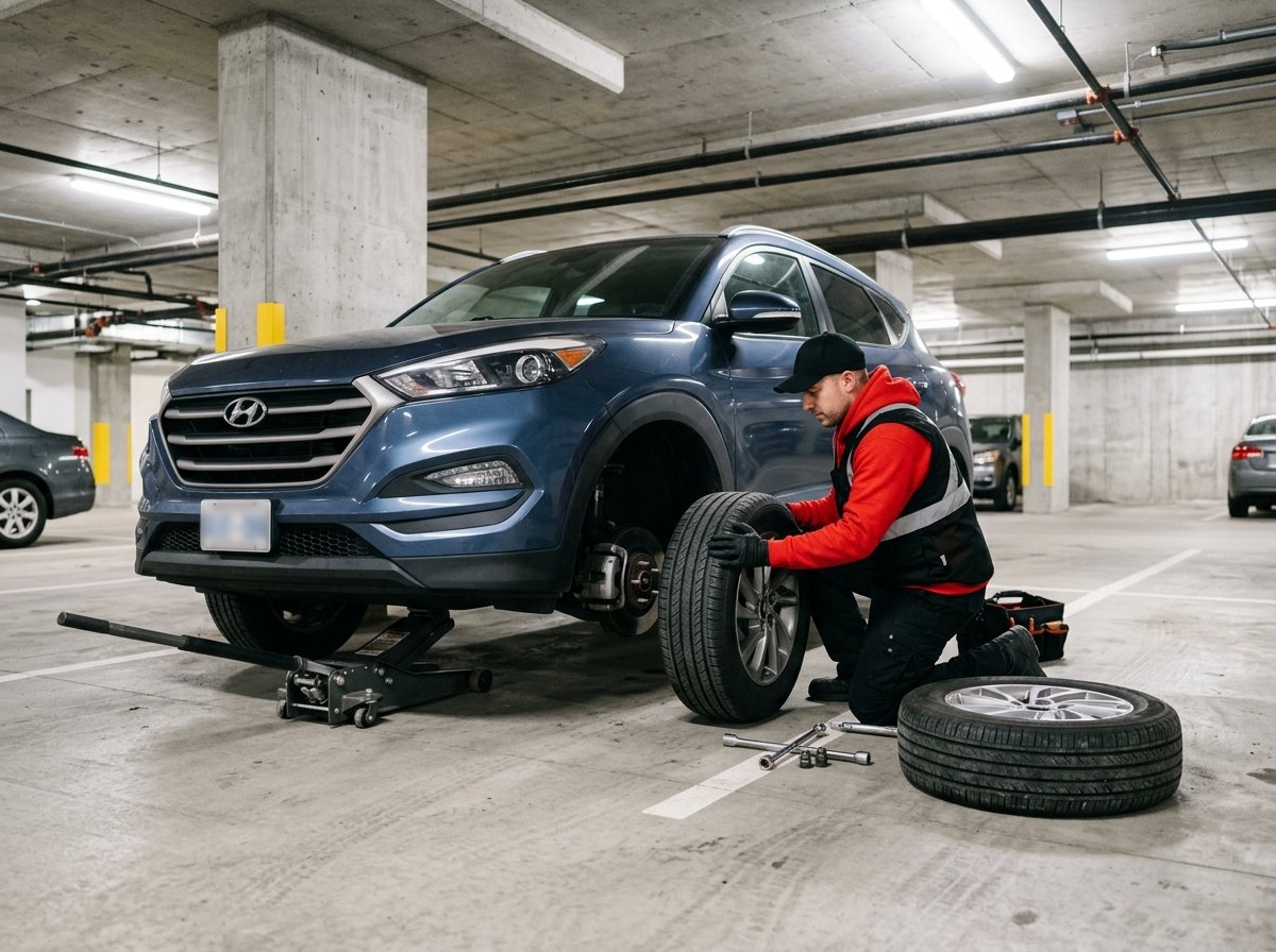 Mobile Tire Change Services in Burnaby BC