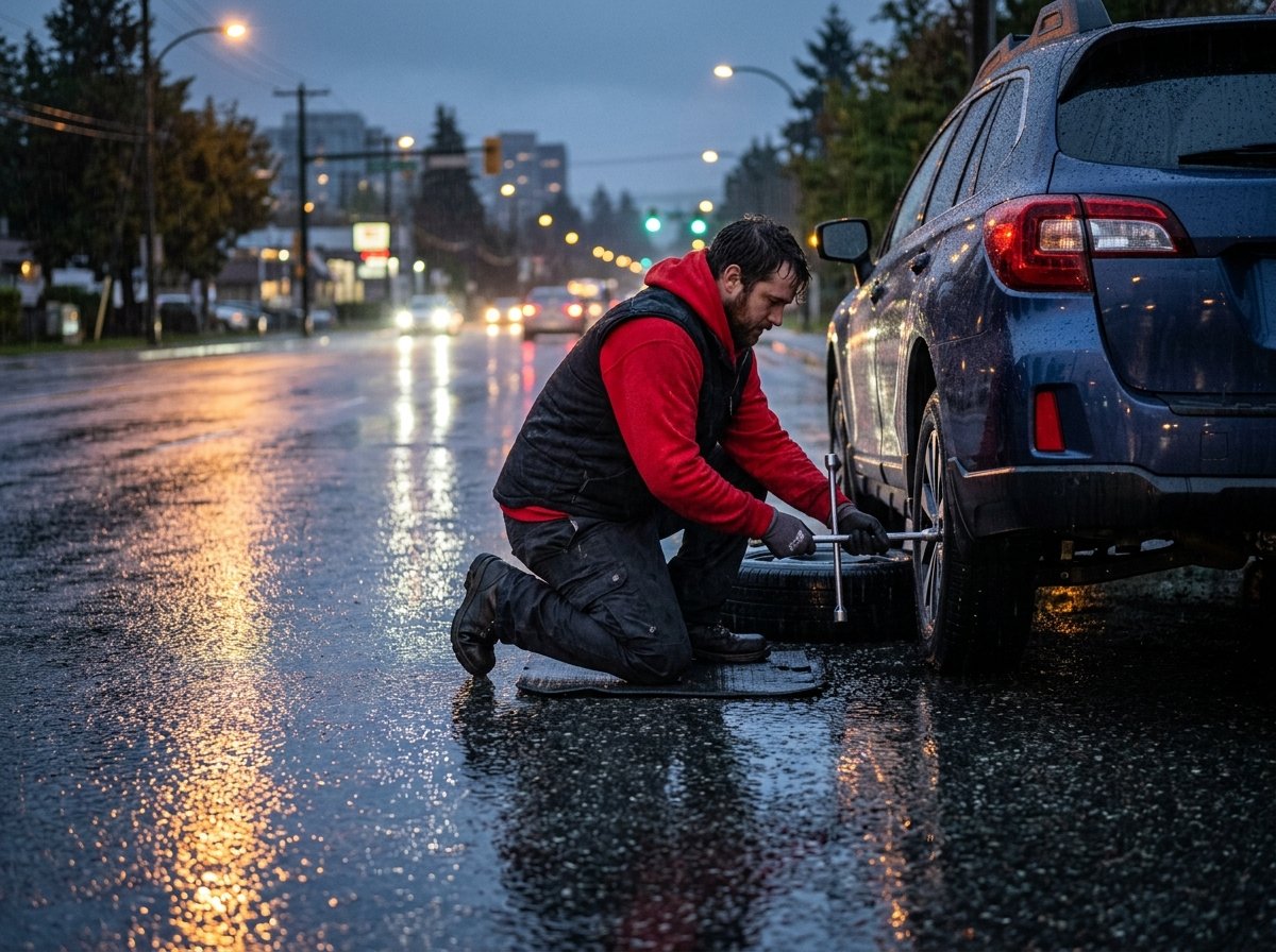Mobile Tire Change Services in Burnaby BC