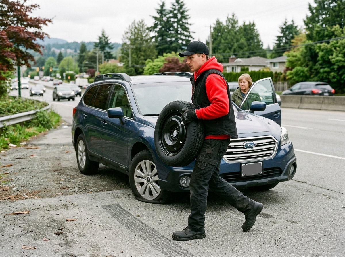 Mobile Tire Change Services in Burnaby BC