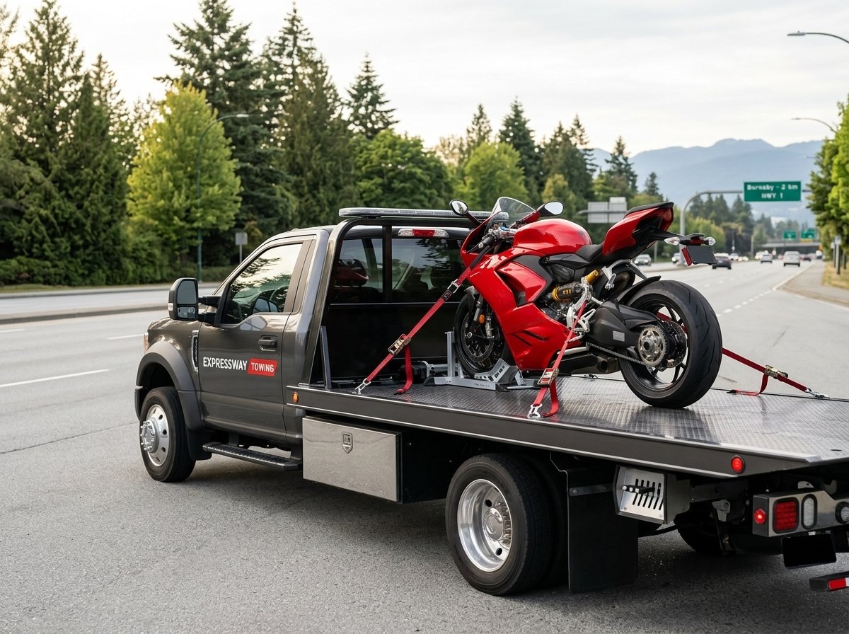 Motorcycle Towing Services in Burnaby BC​