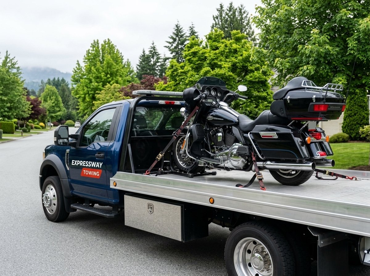 Motorcycle Towing Services in Burnaby BC​