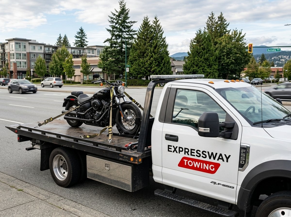 Motorcycle Towing Services in Burnaby BC​