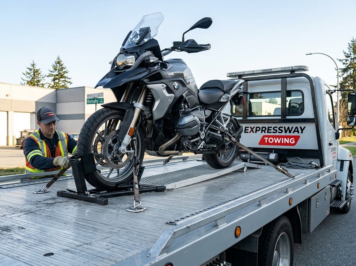 Motorcycle Towing Services in Burnaby BC​