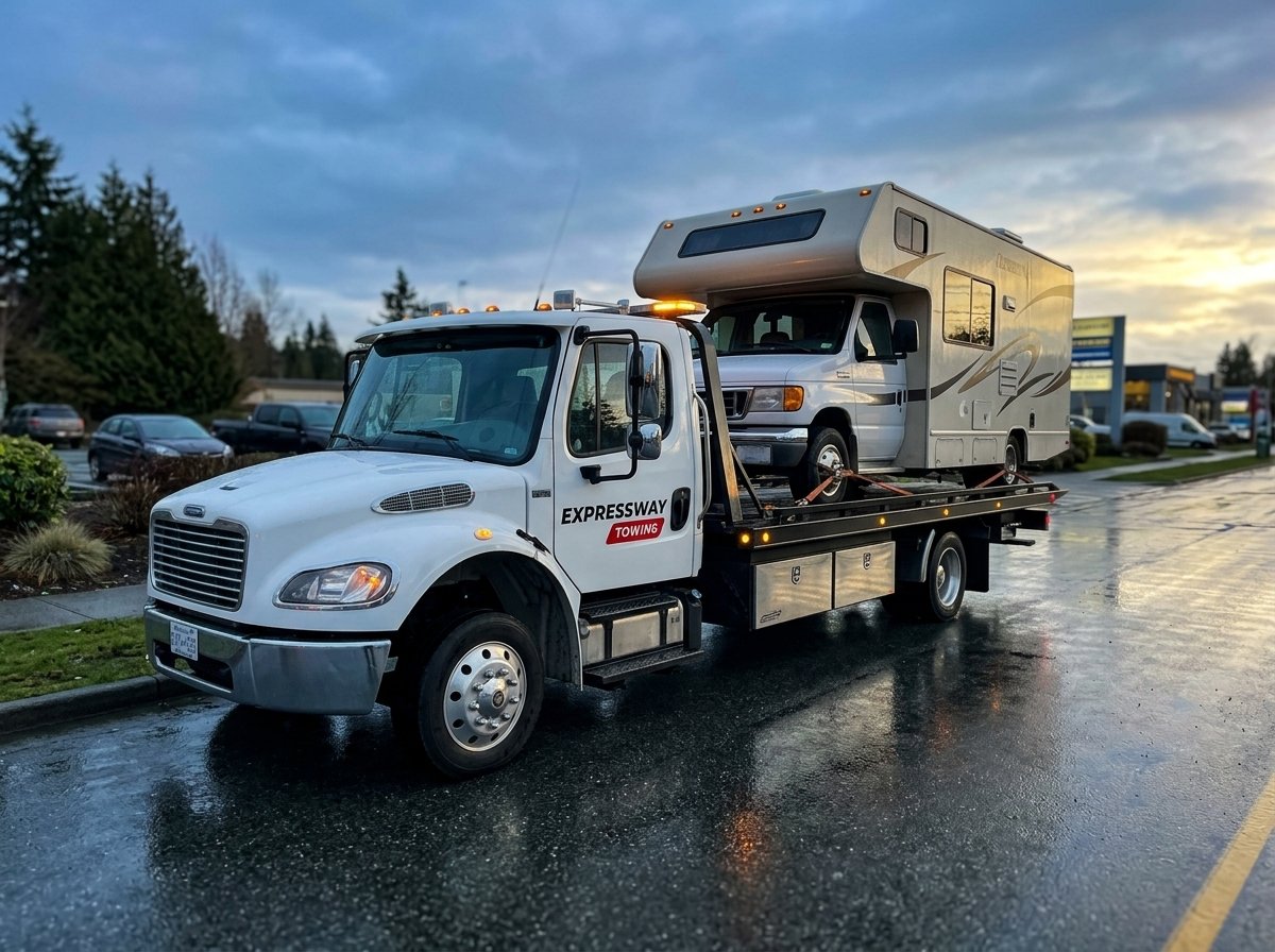 Motorhome Towing Services in Burnaby BC​