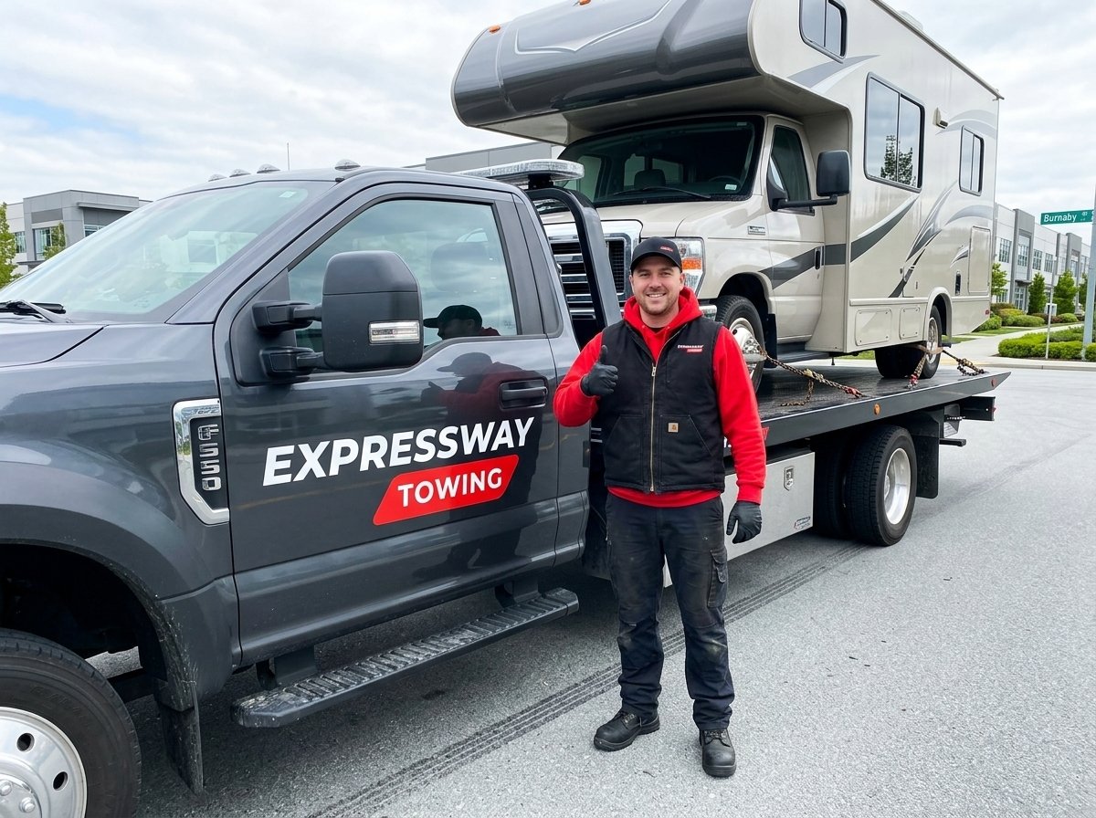 Motorhome Towing Services in Burnaby BC​