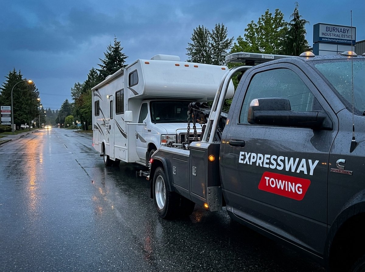 Motorhome Towing Services in Burnaby BC​