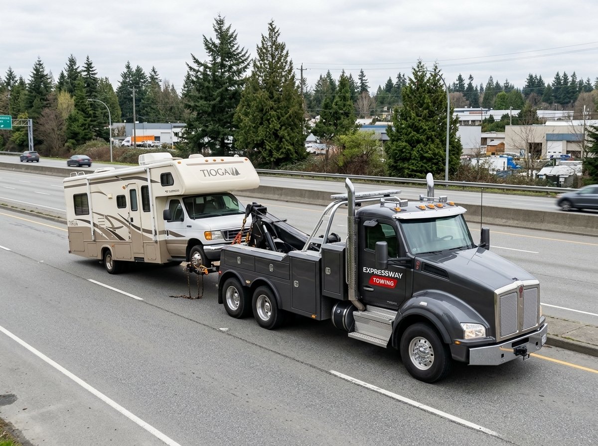 Motorhome Towing Services in Burnaby BC​