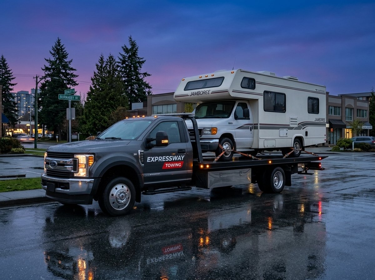 RV Towing Services in Burnaby BC​
