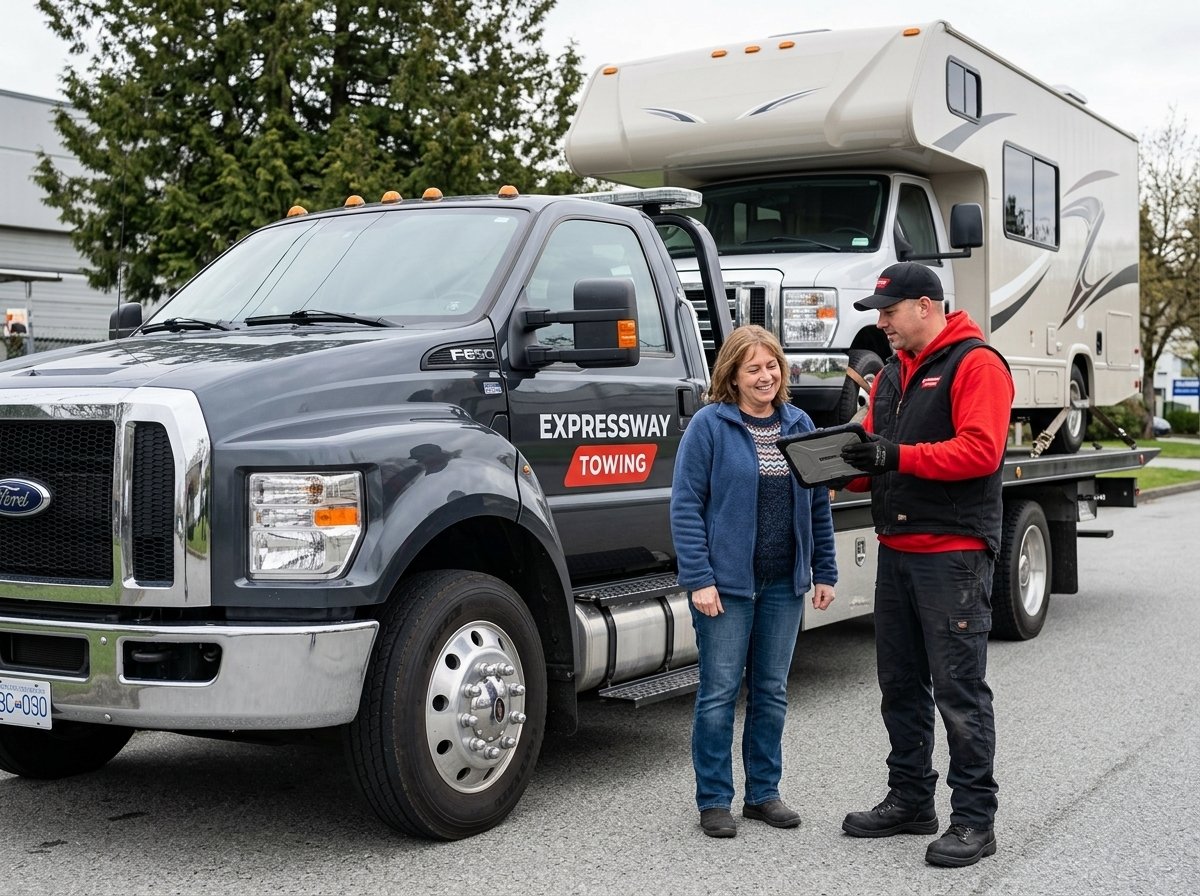 RV Towing Services in Burnaby BC​