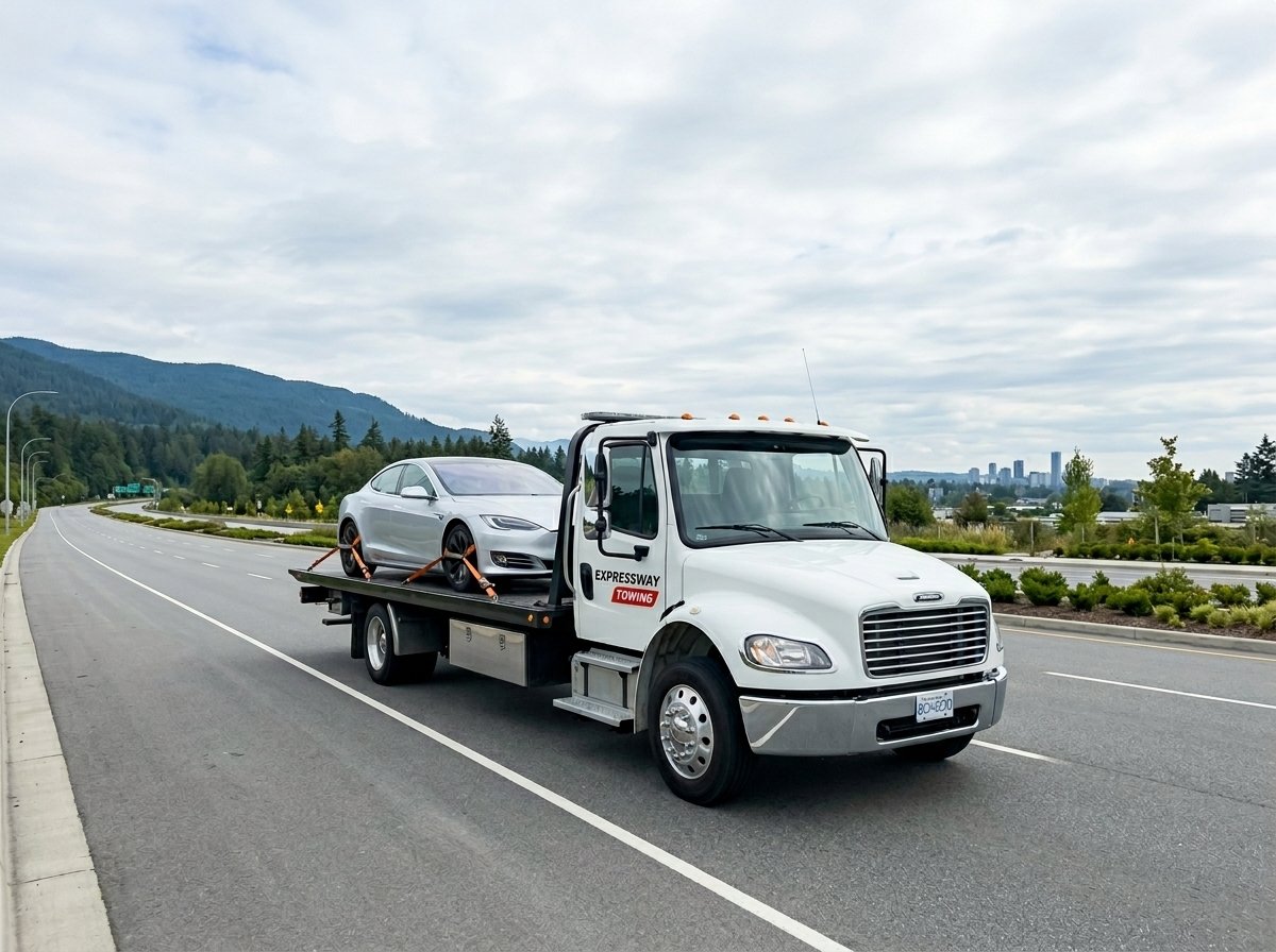 Tesla Towing Services in Burnaby BC​
