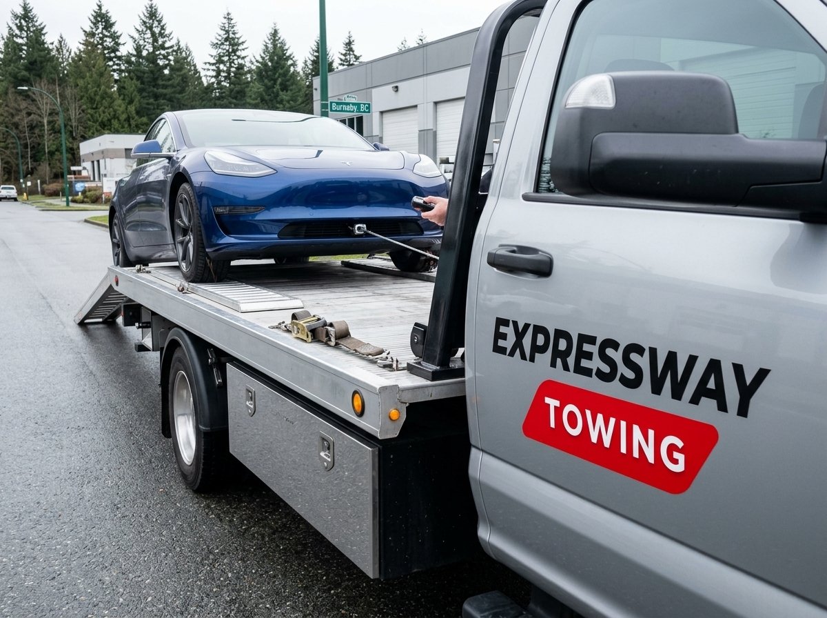Tesla Towing Services in Burnaby BC​