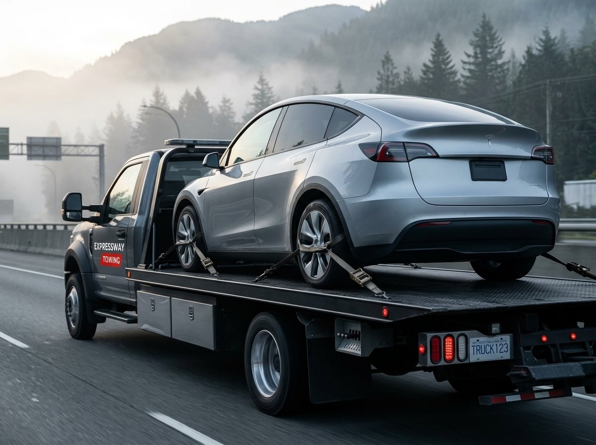 Tesla Towing Services in Burnaby BC​