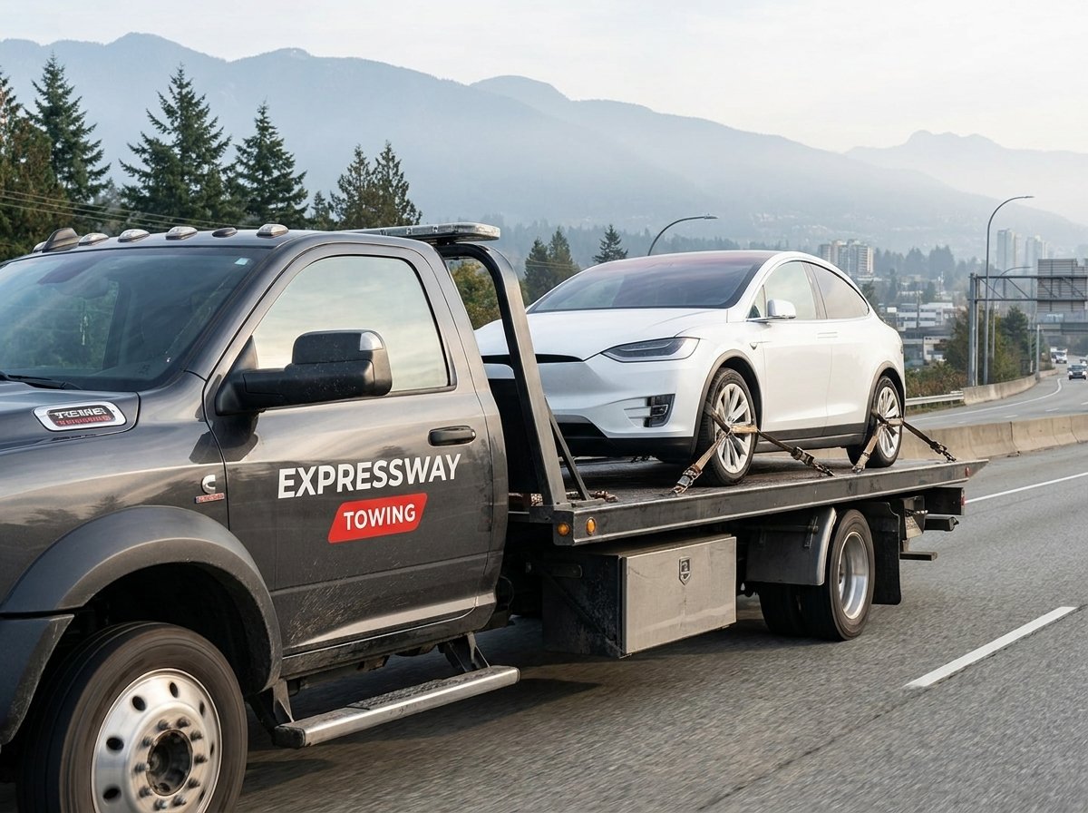 Tesla Towing Services in Burnaby BC​