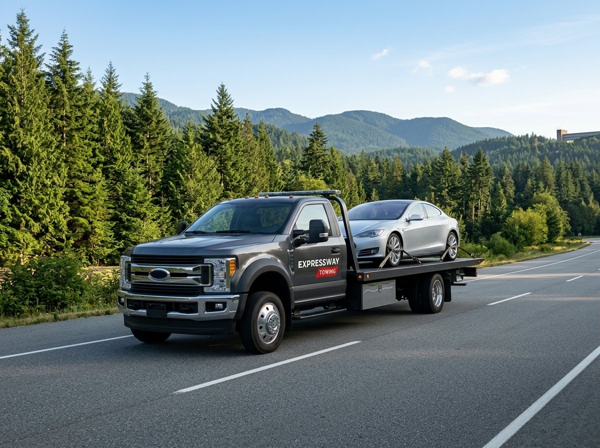 Tesla Towing Services in Burnaby BC​