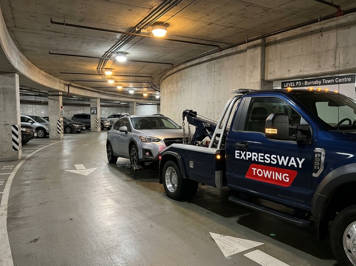 Underground Towing Services in Burnaby BC​​