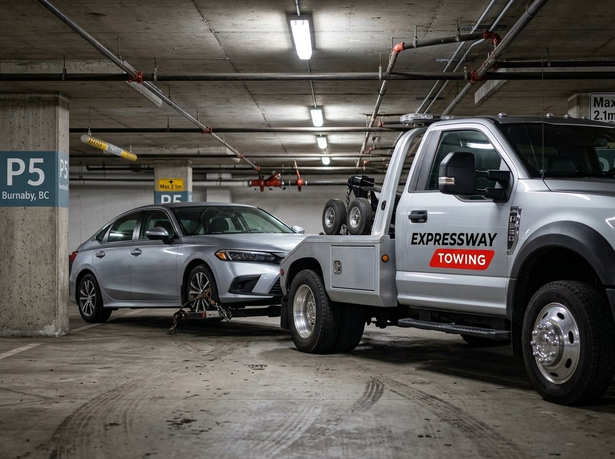 Underground Towing Services in Burnaby BC​​