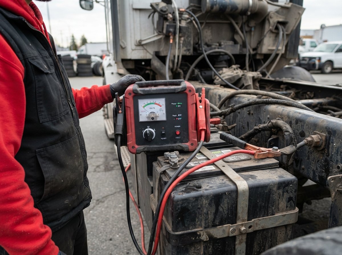 Heavy Vehicle Battery Boost Services in Burnaby BC