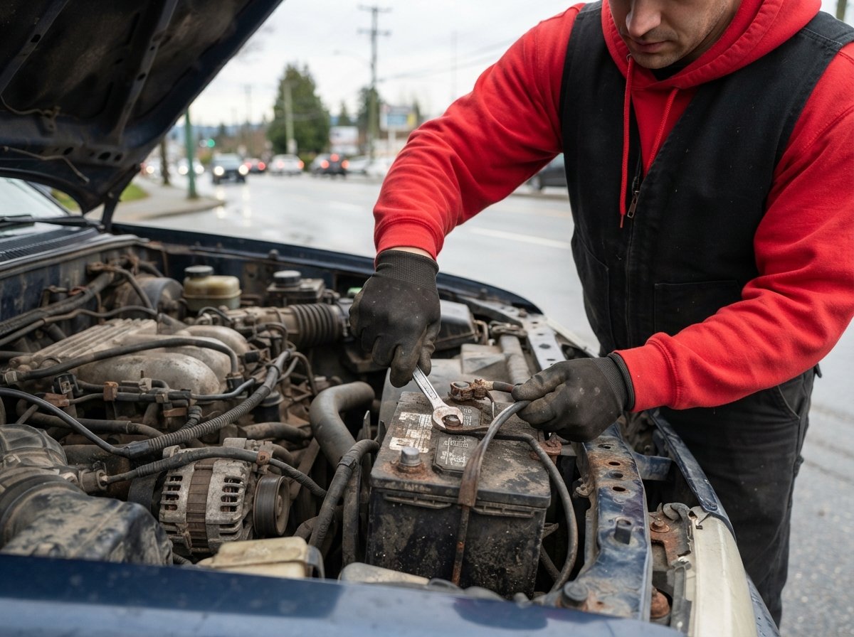Heavy Vehicle Battery Boost Services in Burnaby BC