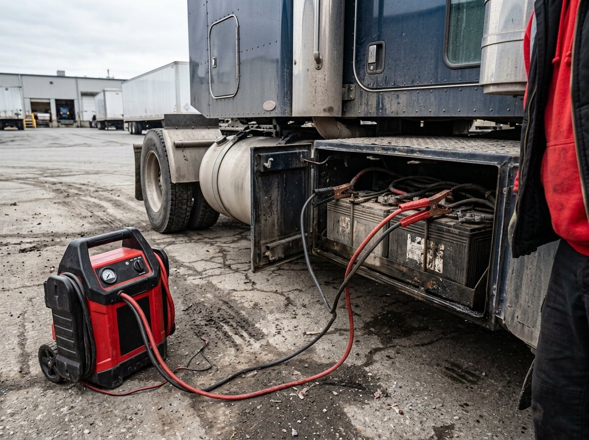 Heavy Vehicle Battery Boost Services in Burnaby BC