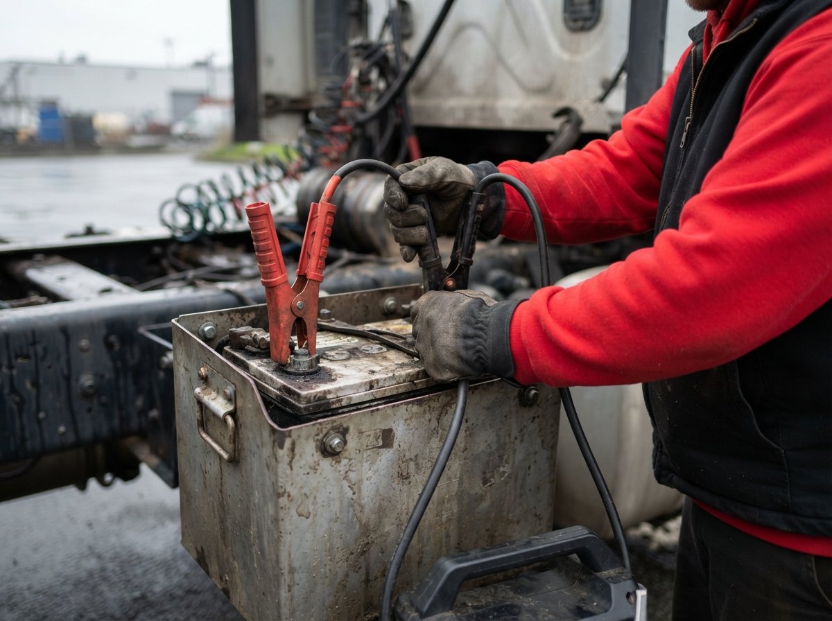 Heavy Vehicle Battery Boost Services in Burnaby BC