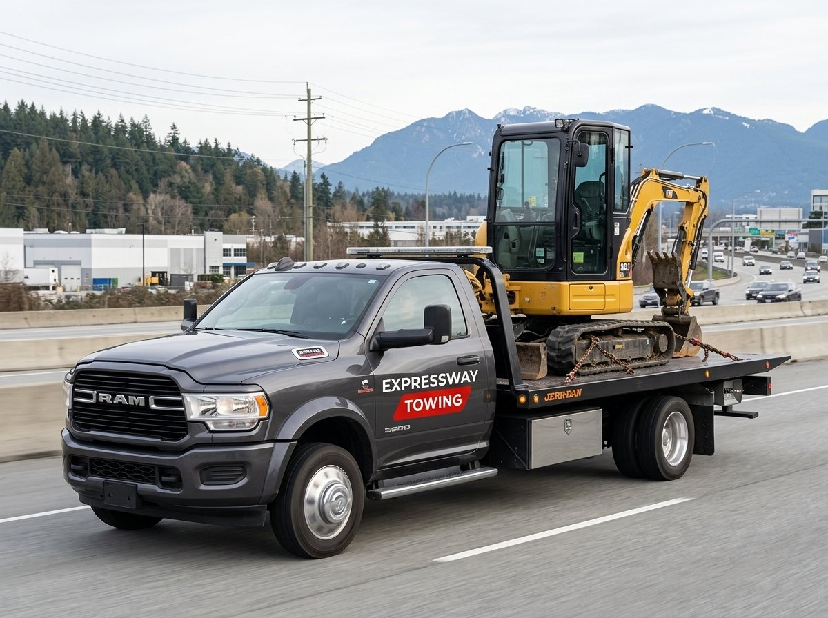 Machinery Towing Services in Vancouver BC​
