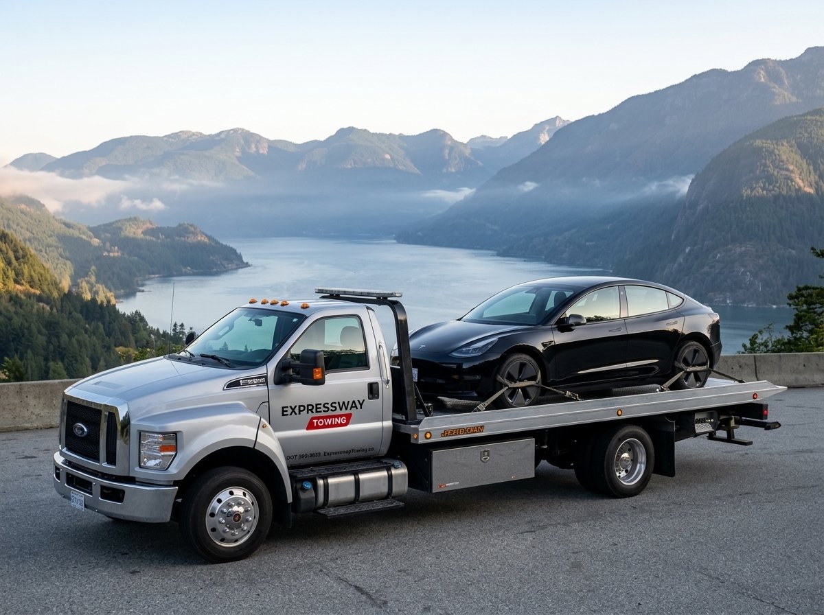 Tesla Towing Services in Vancouver BC​